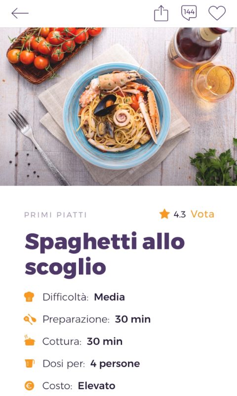 GialloZafferano le Ricette app2